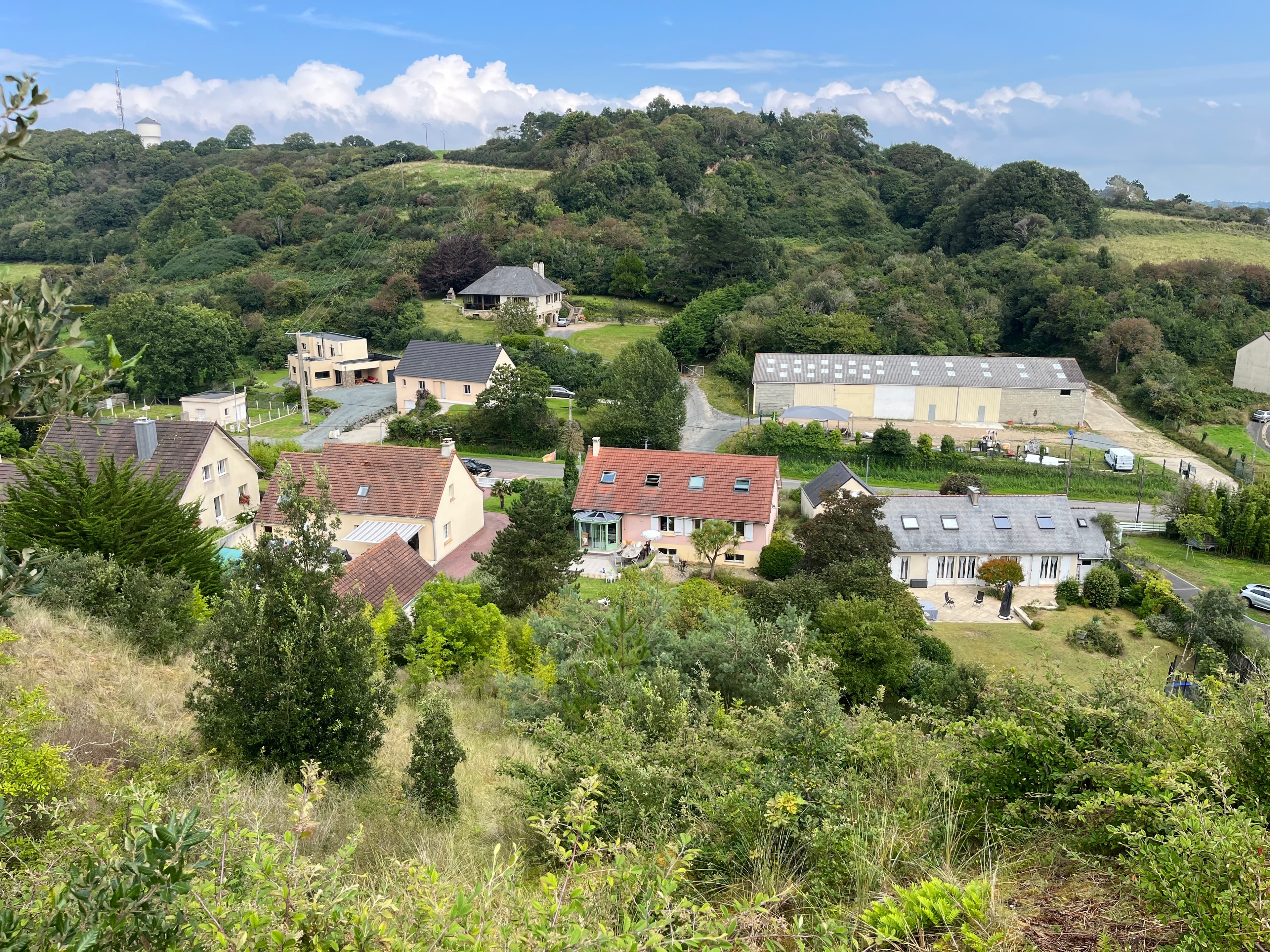 Vue sur Les Douits Saint Joseph